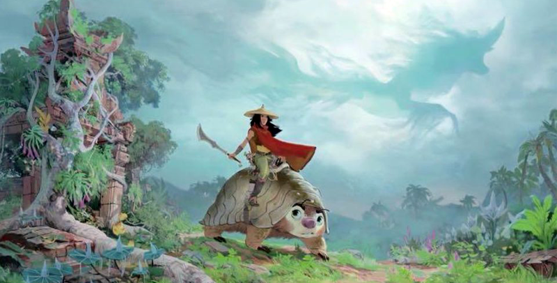 Raya and the last Dragon será la nueva película animada de Disney en 2020